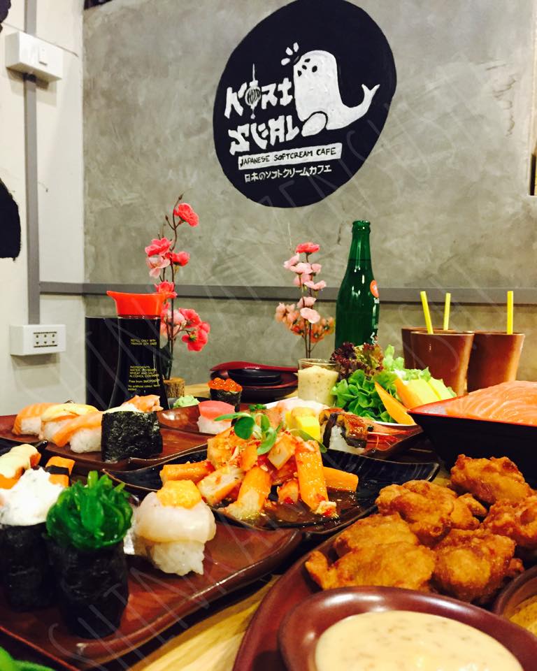 ร้านชูชิ ราคาสบายกระเป๋า บรรยากาศสบายๆ อยู่ใกล้โรงแรมแถวดอนเมือง