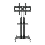 S4 Sure Vision 32"- 65" (มีล้อเลื่อน เสาปรับระดับได้ด้วยแป้นมือหมุน) SKU-03117