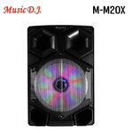 M-M20x MUSIC DJ SPEAKER 15"+MIC*4 BT/USB SP-MJ-15-MM20X