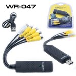 Easycap USB 2.0 Easy Cap Video TV DVD VHS DVR Capture Adapter easier WR-047 US-TO-RC-XXXXX