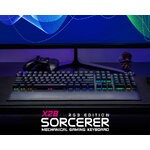 NUBWO Mechanical Blue Switch Gaming Keyboard Spectrum Lighting RGB EDITION [Black] X-28 SORCERER SKU-01742