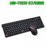 MD-TECH KB-7/M-199 MD-TECH KEYBOARD+MOUSE Wireless K7/M199 KB-KM-MD-7M119