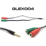 GLEX004 Cable STER M*1 TO F*2 CA-ST-MI-EX004