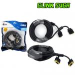 SUPER VGA 10ม.GLINK HD15M/HD15M หัวทอง /ถุง CV-GL-SV-10MMB