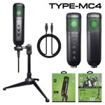 TYPE-MC4 EGA CONDENSER MICROPHONE USB MI-EG-XX-MC4BK