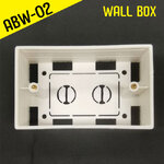 ABW-02 WALL BOX สีเหลี่ยมผืนผ้า NW-GO-XX-ABW02