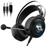 N1 Pro NUBWO Stereo Headset+MIC Gaming USB+3.5mm HP-HM-NW-N1PRO