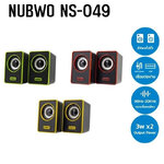 NS-049 NUBWO Speaker USB 3W*2 SP-NW-20-049XX