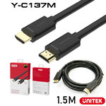 Y-C137M UNITEK สาย HDMI V1.4 ยาว1.5 เมตร SKU-02516
