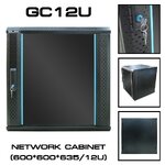 GLINK GC12U GLINK CABINET 600*600*635/12U SKU-02154