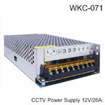 WKC071 CCTV Power Supply 12V 20A ชุดจ่ายไฟ กล้องวงจรปิด PO-DT-20-KC071