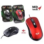 MD-65 MD-TECH MOUSE USB SILENT ไร้เสียงคลิก MO-MD-OC-M65XX