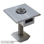 Lumira Solar Mounting Mid Clamp รุ่น LSM-02 หลังคาลอย หลังคากระเบื้อง 30 mm 35 mm 40 mm LSM-02 SKU-03076