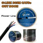 CAT5E WITH POWER OUTDOOR GLINK 305m UTP CABLE NW-GL-UT-CAT5P