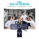 HD-89-2K OKER WEBCAM FULL 1080P/720P 60fps SKU-02926