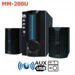 M-200U Speaker MUSIC D.J. BLUETOOTH FM/KA/MIC USB SKU-01486