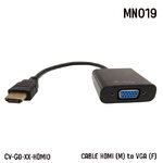 MN019 CABLE VGA (F)TO HDMI (M) CV-GO-XX-HDMI0