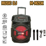 M-M20K MUSIC DJ SPEAKER 12"+MIC*2 BT/USB SP-MJ-12-XM20K