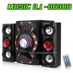 D-6380 Speaker MUSIC D.J. BLUETOOTH FM/KA/MIC USB SP-MJ-20-D6380