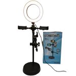 S1601 USB LAMP ไฟวง 16CM พร้อมขาตั้ง HL-MB-ST-S1601