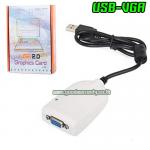 FY1650 USB 2.0 Video Card Adapter To VGA US-GO-XX-VGA01