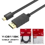 Y-C611BK DISPLAY(M) TO MINI DISPLAY(M) CABLE 2M. 1.8m SKU-02210