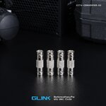 GLINK CCTV-CONVERTER02 ตัวต่อ BNC หัวเมีย-ท้ายเมีย ห่อ100หัว CC-TV-CA-CON02