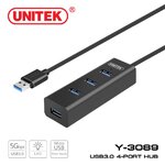 Y-3089 UNITEK USB3.0 HUB 4Port /5Gbps HB-4P-UT-Y3089