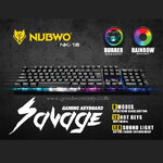 NUBWO NK018 SAVAGE NUBWO KEYBOARD GAMING NK15 SKU-01722