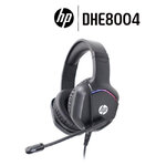 HP DHE8004 HP BLACK HEADPHONE+MIC LED (3.5MM.+USB) HP-HM-HP-8004U