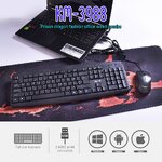 KM-3988 BLACK OKER KEYBOARD+MOUSE USB KB-KM-OK-3988B