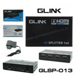 GLSP-013 GLINK 4K HDMI SPLITTER GLINK 1: 4 PORT DA-GO-HM-PC013