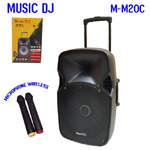 M-M20C MUSIC DJ SPEAKER 12"+MIC*2 BT/USB SP-MJ-12-XM20