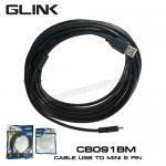 CB091B GLINK USB V2.0 TO 5P CABLE 3M. CU-TO-FW-5P022