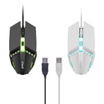 OKER X2 MOUSE USB 4D LED 2400DPI ไฟ7สี SKU-02945