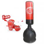 กระสอบชกมวย แบบตั้งพื้น ฟรี นวมแบบเปิดนิ้ว 1 คู่ **จัดส่งฟรี** WH-GE-SP-STE04