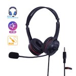 OKER X490 OKER HEADPHONE+MIC JACK3.5 HP-HM-OK-490BK