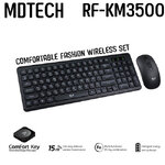 MD-TECH RF-KM3500 MDTECH Wireless Set Keyboard + Mouse KB-KM-MD-3500B