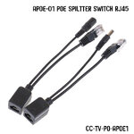 APOE-01 POE SPILTTER SWITCH RJ45 CC-TV-PO-APOE1