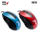 MD-18 MD-TECH Mouse Optical USB MO-MD-OC-X18BL/GB/PS/RB