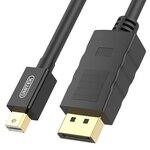 UNITEK Y-C611BK Cable miniDisplayPort to DisplayPort M/M, 2m SKU-02460