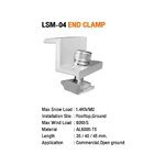 Lumira Solar Mounting END Clamp 30 mm 35 mm 40 mm LSM-04 SKU-03082