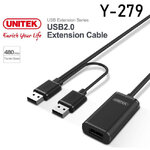 Y-279 UNITEK สาย USB 2.0 ต่อยาว 20 เมตร SKU-02517