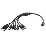 GLINK CCTV-1/8 หางกระรอก สาย DC 1ออก 8 (8-Way Power Splitter Cable ) SKU-02991