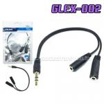 Cable STER TO MIC+STER/Fx2 หัว CA-ST-MI-EX002