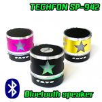 TECHFON SP-942 TECHFON SPEAKER BLUETOOTH USB/TFCARD SP-942 SP-TF-BL-942BK,PK,YE