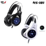 MDTECH HS-101 MDTECH COSMO HEADPHONE+MIC LED LIGHT DESIGN HP-HM-MD-101XX