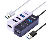H-804 OKER USB2.0+USB3.0 USB HUB 4 PORTS SKU-02112