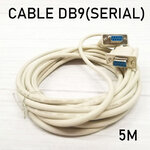 DB9 F/F CABLE SERIAL CABLE 5M. CA-IO-SR-05FF1