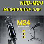 NUB-M24 NUBWO CONDENSER MICROPHONE MI-NW-ST-M24BK